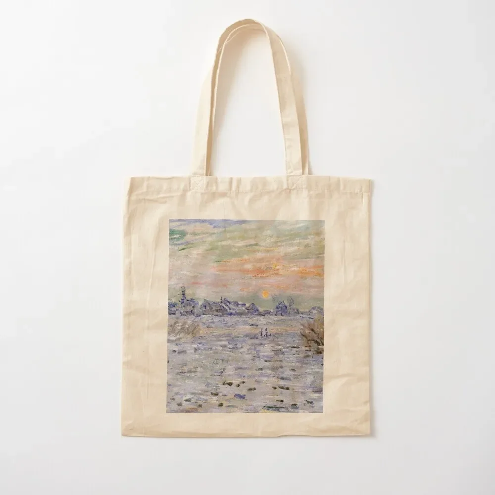 Claude Monet's 'Winter on the Seine at Lavacourt' Tote Bag Canvas shoulder bag shopper bags personalized tote bag
Claude Monet's 'Winter on the Seine at Lavacourt' Tote Bag Canvas shoulder bag shopper bags personalized tote bag