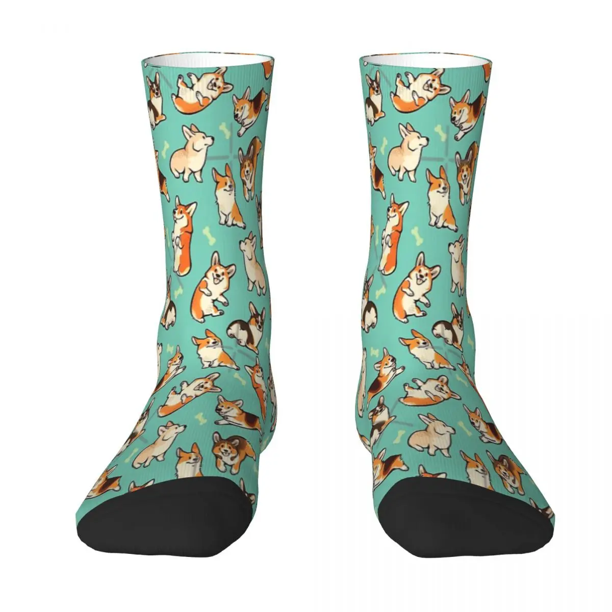 Jolly Corgis In Green Socks Fashion Trends Unisex Stockings 3D Printing Gifts Breathable Socks
Jolly Corgis In Green Socks Fashion Trends Unisex Stockings 3D Printing Gifts Breathable Socks
