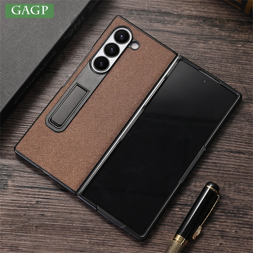 For Samsung Galaxy Z Fold 6 5 Luxury Leather Invisible Stand Holder Case Shockproof Bumper Back Cover For Galaxy Fold 4 3 Fold 6
For Samsung Galaxy Z Fold 6 5 Luxury Leather Invisible Stand Holder Case Shockproof Bumper Back Cover For Galaxy Fold 4 3 Fold 6