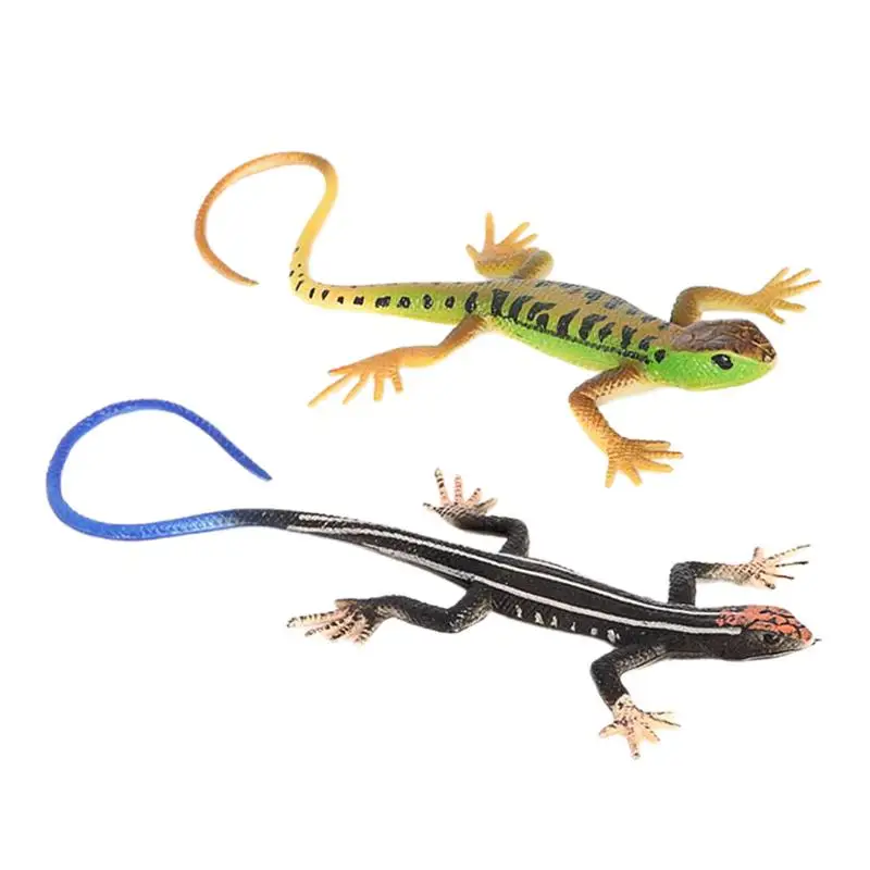 2PCS Simulation Wild Reptile Animals Action Figures Lizard Model Figurines Kids Education Decoration Toy Black and Green
2PCS Simulation Wild Reptile Animals Action Figures Lizard Model Figurines Kids Education Decoration Toy Black and Green