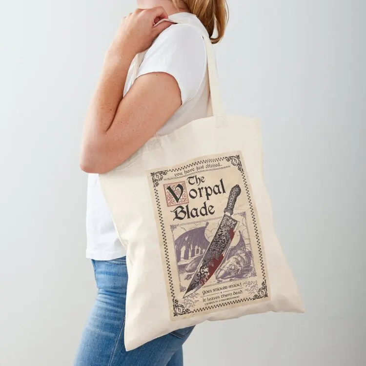 Alice Madness Returns's Vorpal Blade Tote Bag Candy bags large tote bag Women's shopping bag tote
Alice Madness Returns's Vorpal Blade Tote Bag Candy bags large tote bag Women's shopping bag tote