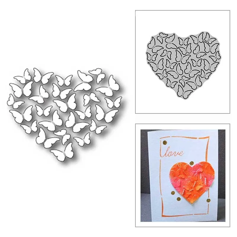 Butterfly metal cutting dies Scrapbooking decoration paper craft knife mould blade punch template Embossing stencils 1PCS
Butterfly metal cutting dies Scrapbooking decoration paper craft knife mould blade punch template Embossing stencils 1PCS