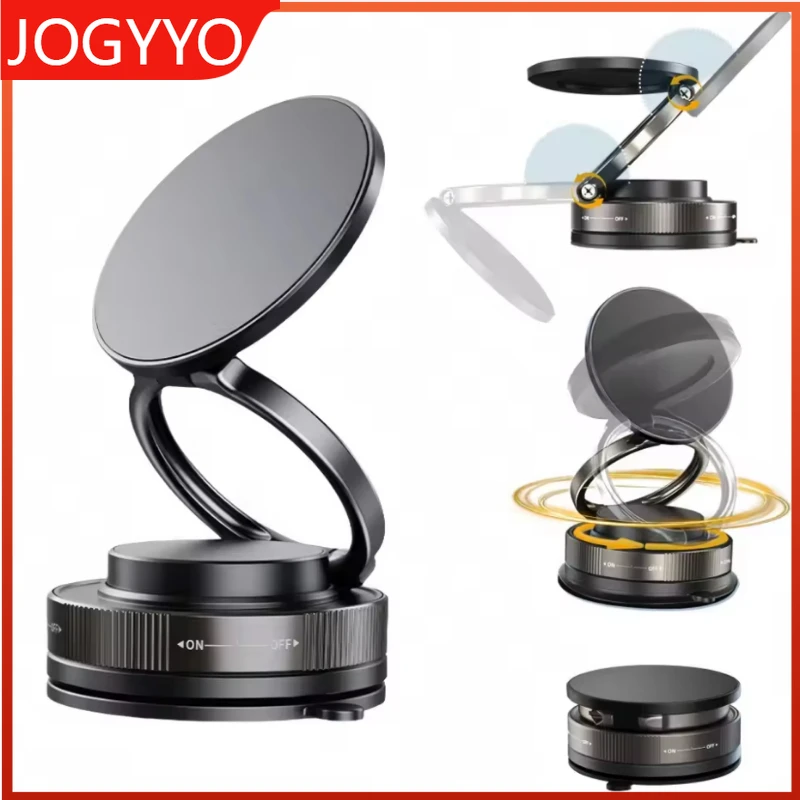 Magnetic Vacuum Car Phone Holder Rotatable Intelligent Car Mount Adjustable Magnetic Car Stable Holder for IPhone/Samsung/Xiaomi
Magnetic Vacuum Car Phone Holder Rotatable Intelligent Car Mount Adjustable Magnetic Car Stable Holder for IPhone/Samsung/Xiaomi