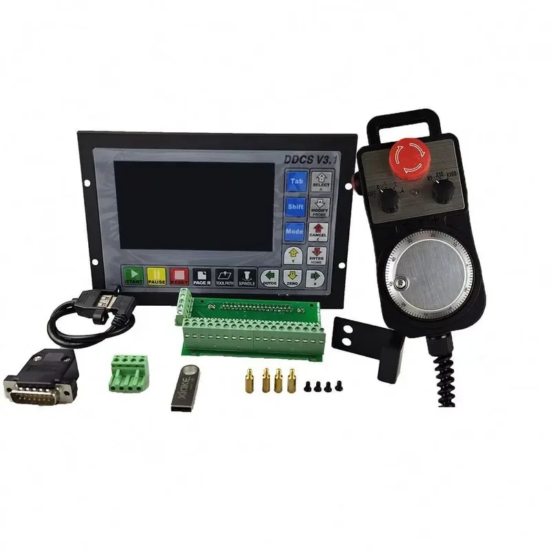 2026 TEBAK DDCSV4.1 Standalone Motion Controller Offline Controller 3 Axis/4 Axis USB CNC Controller Interface
2026 TEBAK DDCSV4.1 Standalone Motion Controller Offline Controller 3 Axis/4 Axis USB CNC Controller Interface
