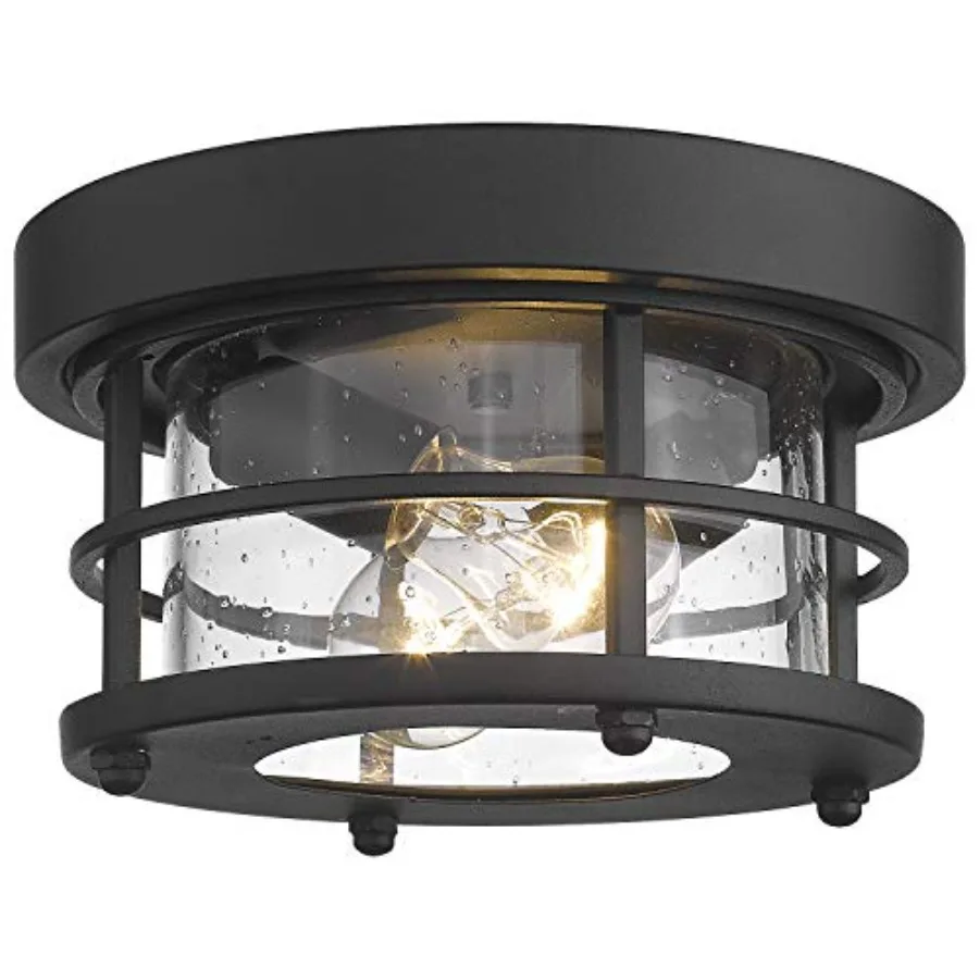 2-Light Round Ceiling Light Fixture Farmhouse Flush Mount Ceiling Light 10 Inch Black Finish WE2085F BK
2-Light Round Ceiling Light Fixture Farmhouse Flush Mount Ceiling Light 10 Inch Black Finish WE2085F BK