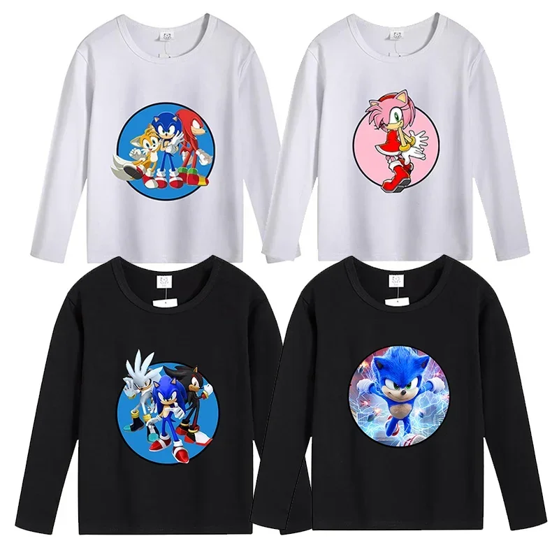 Sonics Long Shirt Children Cloth Shirt Kid 2D Print Casual Boy Girl Winter Autumn Thin for Birthday Christmas Gift
Sonics Long Shirt Children Cloth Shirt Kid 2D Print Casual Boy Girl Winter Autumn Thin for Birthday Christmas Gift