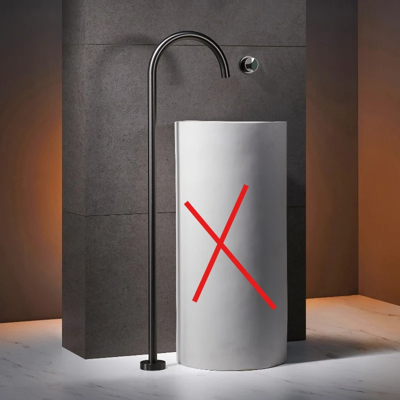 Минималистичный отдельно стоящий смеситель для раковины, настенный смеситель для раковины в ванной комнате с отдельными клапанами для горячей и холодной воды
Минималистичный отдельно стоящий смеситель для раковины, настенный смеситель для раковины в ванной комнате с отдельными клапанами для горячей и холодной воды