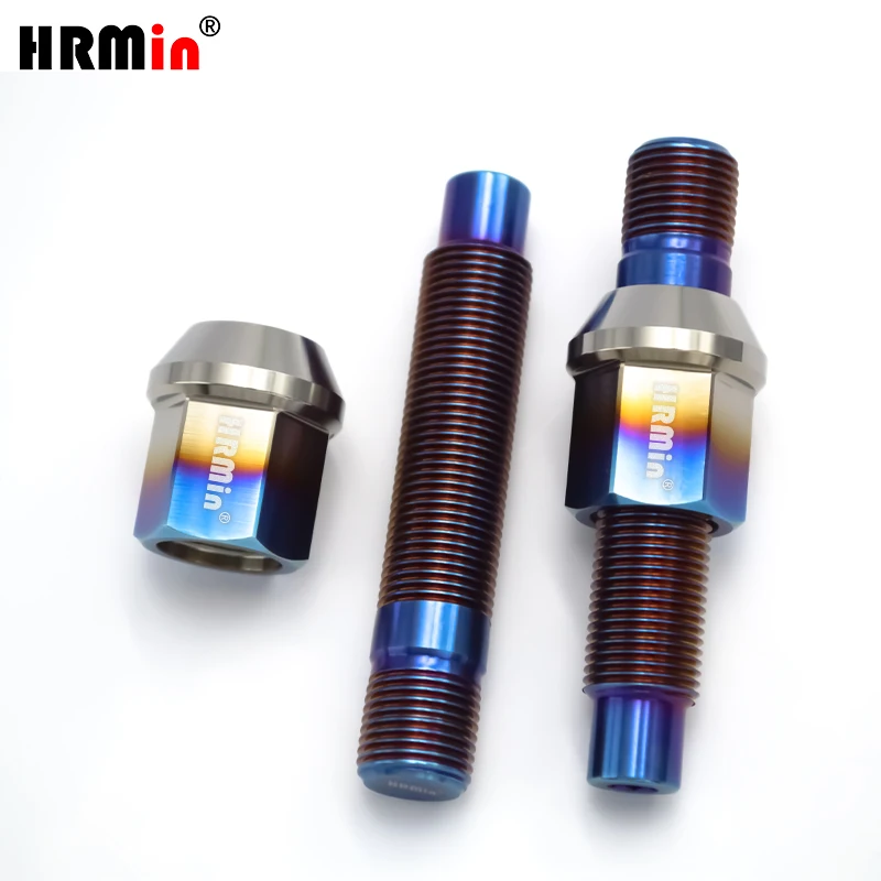HRMin Gr.5 titanium 20pcs wheel stud M14*1.5*78mm with 20pcs wheel nut M14*1.5*27mm for Refitted VW AUDI
HRMin Gr.5 titanium 20pcs wheel stud M14*1.5*78mm with 20pcs wheel nut M14*1.5*27mm for Refitted VW AUDI
