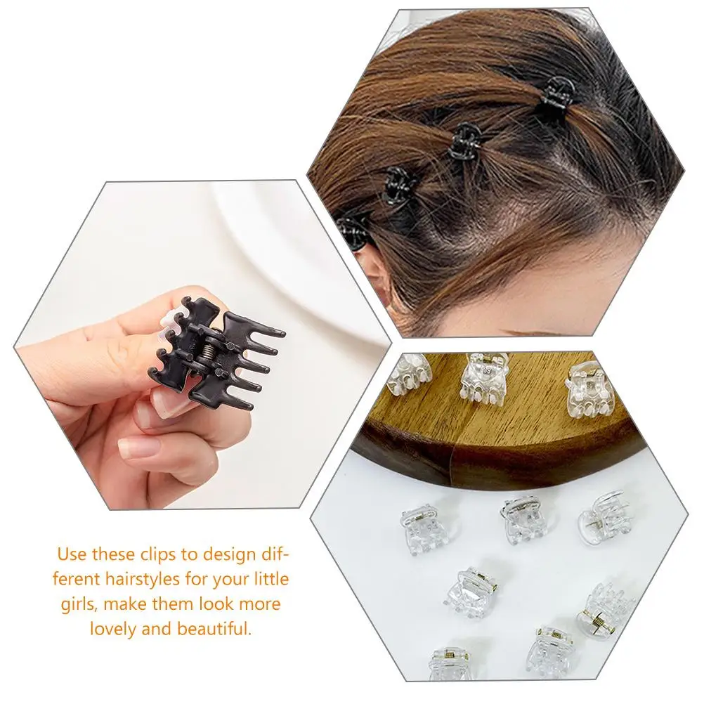 36 Pcs Mini Hair Claw Clips 1 0cm Plastic Barrettes Small Hairpin Grips Toddler Girls Anti Slip Thick Short Hair Styling
36 Pcs Mini Hair Claw Clips 1 0cm Plastic Barrettes Small Hairpin Grips Toddler Girls Anti Slip Thick Short Hair Styling
