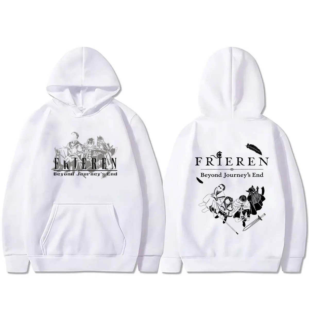 Anime Frieren: Beyond Journey's End Frieren Graphic Print Hoodie Men Women Casual Manga Harajuku Hoodies Male Vintage Streetwear
Anime Frieren: Beyond Journey's End Frieren Graphic Print Hoodie Men Women Casual Manga Harajuku Hoodies Male Vintage Streetwear