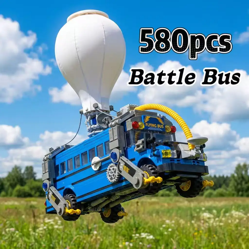 580PCS Flying Bus Building Blocks Creative Military Vehicle Model DIY Bricks Toy Christmas Birthday Gift for Kids Adults
580PCS Flying Bus Building Blocks Creative Military Vehicle Model DIY Bricks Toy Christmas Birthday Gift for Kids Adults