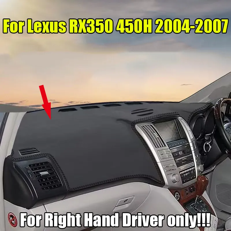 RHD для Lexus RX350 450H 2004-2007 кожаный чехол для приборной панели Dashmat Mat Pad
RHD для Lexus RX350 450H 2004-2007 кожаный чехол для приборной панели Dashmat Mat Pad