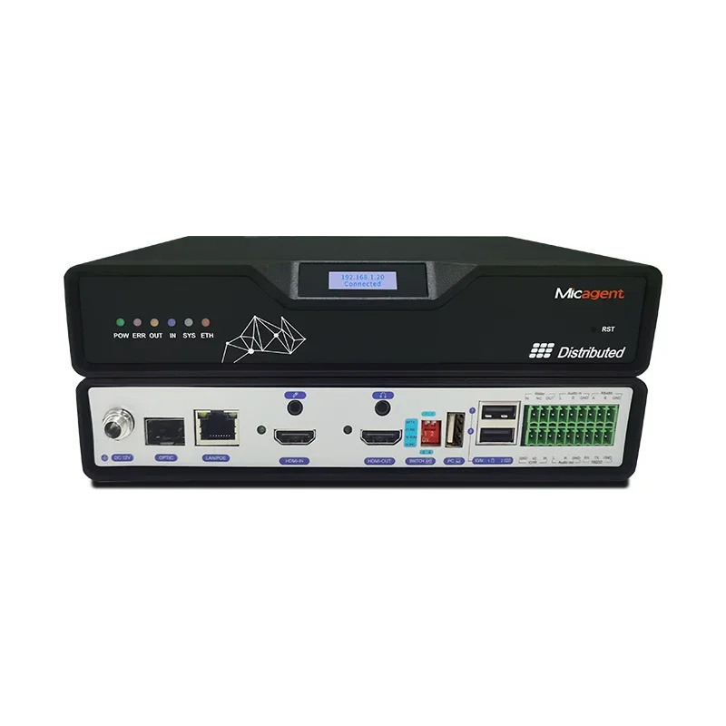 4K30 audio-video linkage Video Wall Controller AV kvm Over IP Distributed Management
4K30 audio-video linkage Video Wall Controller AV kvm Over IP Distributed Management