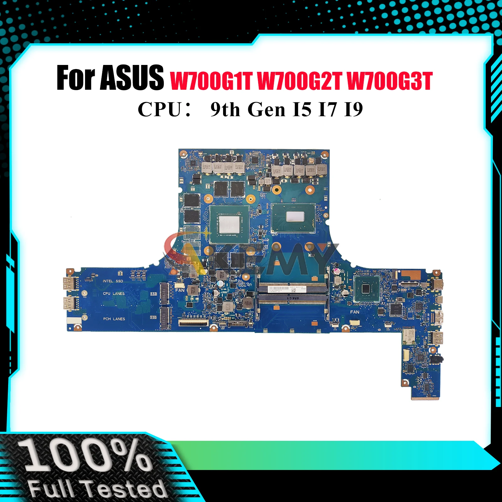 W700G3P Laptop Motherboard For ASUS ProArt W700G2T W700G W700G3T W700G1T Notebook Mainboard With I5 I7 I9 CPU 100% tests OK stk
W700G3P Laptop Motherboard For ASUS ProArt W700G2T W700G W700G3T W700G1T Notebook Mainboard With I5 I7 I9 CPU 100% tests OK stk