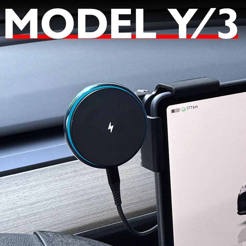 Blue Light Ring Magsafe Magnetic Wireless Charger Phone Holder Screen Mount For Tesla Model Y 3 S X 2020-2025 Juniper Launch
Blue Light Ring Magsafe Magnetic Wireless Charger Phone Holder Screen Mount For Tesla Model Y 3 S X 2020-2025 Juniper Launch