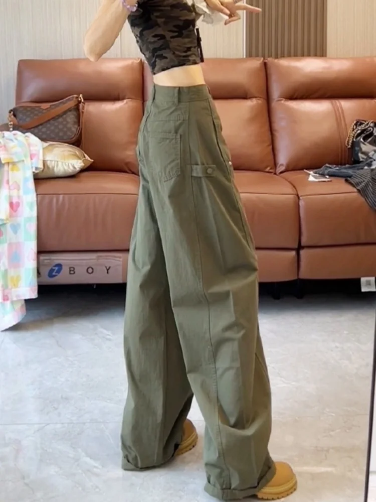plus Size High Waist Straight Leg Military Green Denim Pants Women's Spring Autumn Loose Fit Casual Workwear Trousers
plus Size High Waist Straight Leg Military Green Denim Pants Women's Spring Autumn Loose Fit Casual Workwear Trousers