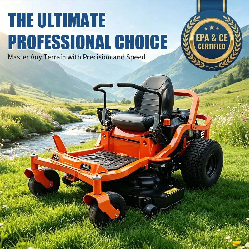 Precision Ride-on Mower Garden Tractor with Multi-Level Cutting Height Professional Riding Lawn Mower for Perfect Finish
Precision Ride-on Mower Garden Tractor with Multi-Level Cutting Height Professional Riding Lawn Mower for Perfect Finish