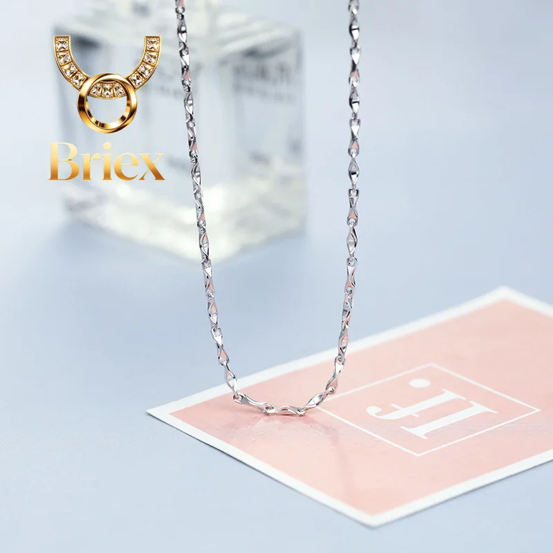 Briex Jewelry Sterling Silver Necklace for Man Ingot Chain 1.8mm Thinkness 18inches Male Chain Necklace 8gram Jewelry 925 Silver
Briex Jewelry Sterling Silver Necklace for Man Ingot Chain 1.8mm Thinkness 18inches Male Chain Necklace 8gram Jewelry 925 Silver