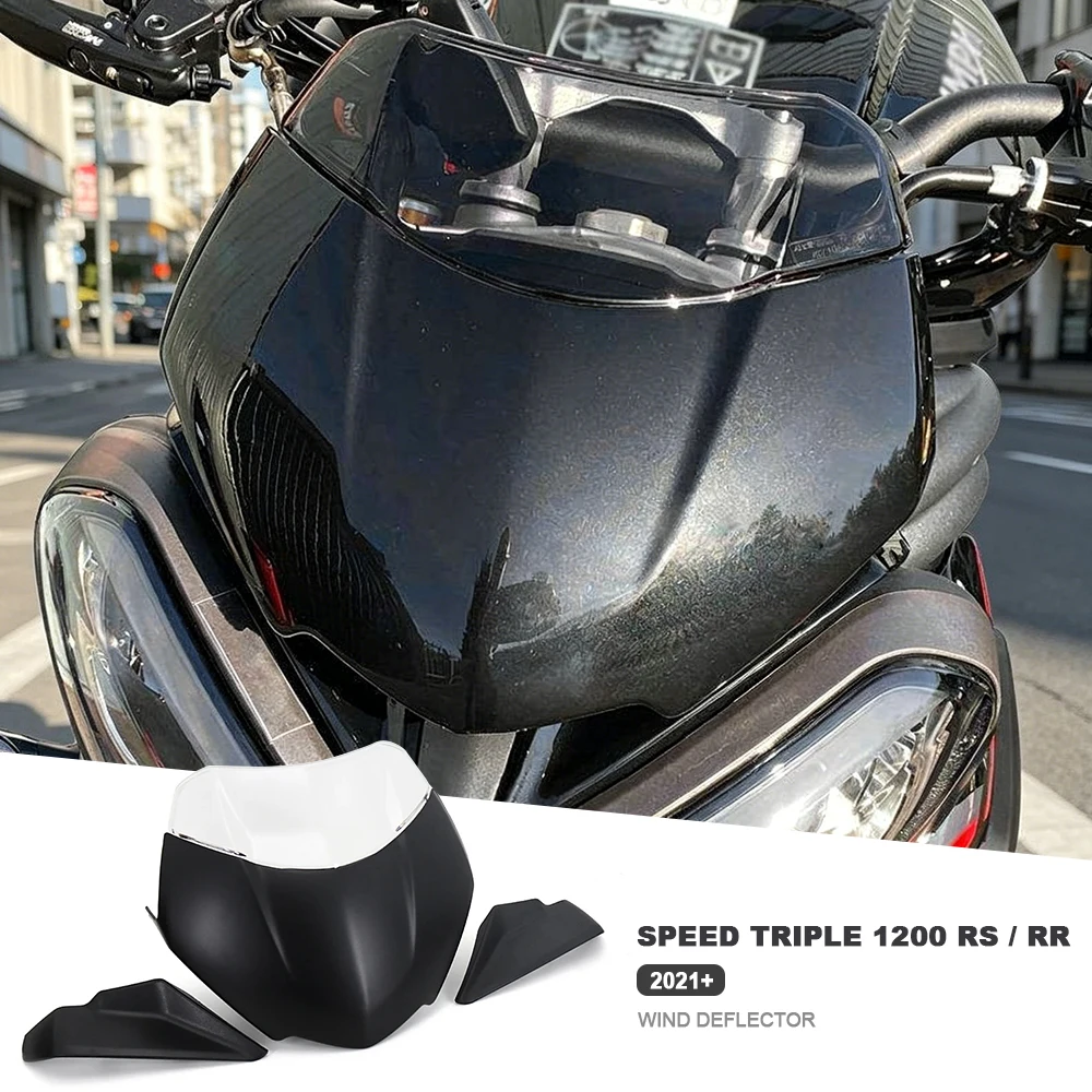 Windshield Fairing For Speed Triple 1200 RS RR 1200RS 1200RR Motorcycle Front Wind Deflector Screen Windscreen Accessories
Windshield Fairing For Speed Triple 1200 RS RR 1200RS 1200RR Motorcycle Front Wind Deflector Screen Windscreen Accessories