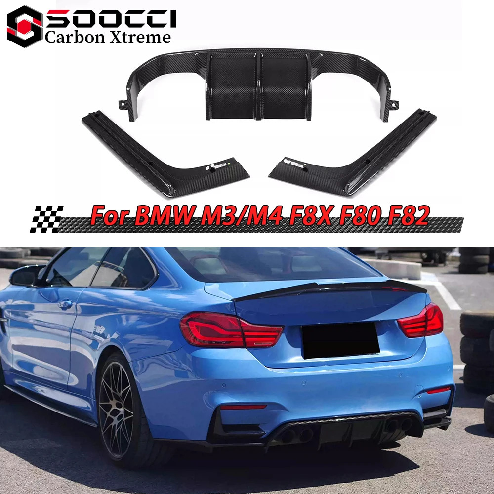 Задний диффузор из сухого углеродного волокна V Style M3 M4 для BMW M3 F80 M4 F82 F83, задний спойлер, сплиттер, бампер, автозапчасти
Задний диффузор из сухого углеродного волокна V Style M3 M4 для BMW M3 F80 M4 F82 F83, задний спойлер, сплиттер, бампер, автозапчасти