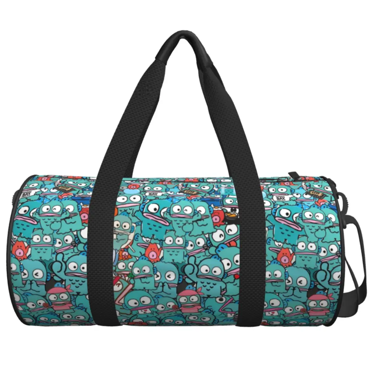 Male Female Travel Bag Kawaii Hangyodon Cartoon Cool Gym Bag Large Portable Printed Handbag Colorful Luggage Sports Bag
Male Female Travel Bag Kawaii Hangyodon Cartoon Cool Gym Bag Large Portable Printed Handbag Colorful Luggage Sports Bag