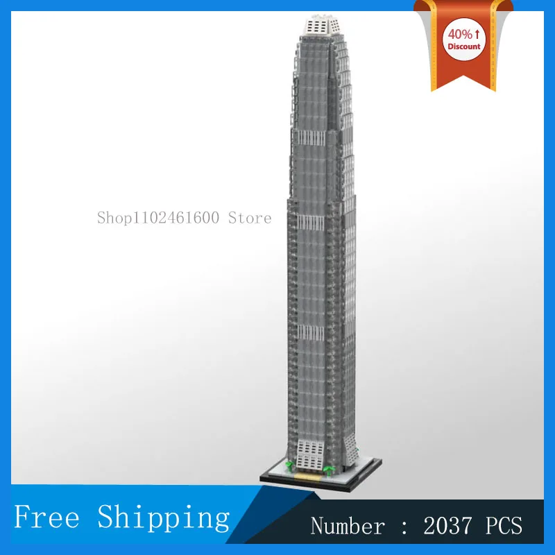 MOC City Street View Finance Center масштаб 1:800 модель здания строительный блок небоскребок современная коллекция игрушки подарки
MOC City Street View Finance Center масштаб 1:800 модель здания строительный блок небоскребок современная коллекция игрушки подарки