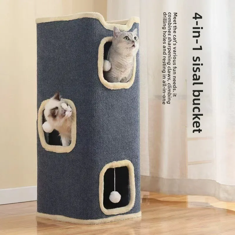 Indoor Cat Bed Cat Cave Bed Winter Warm Cute Cat Condo Hideaway Hut Modern Furniture for Multi Pets Washable
Indoor Cat Bed Cat Cave Bed Winter Warm Cute Cat Condo Hideaway Hut Modern Furniture for Multi Pets Washable