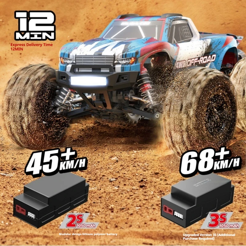 MJX 16208 Brushless RC Car 4WD High Speed 1/16 Scale Off-Road Remote Control Truck Toy for Boys Birthday Gift
MJX 16208 Brushless RC Car 4WD High Speed 1/16 Scale Off-Road Remote Control Truck Toy for Boys Birthday Gift