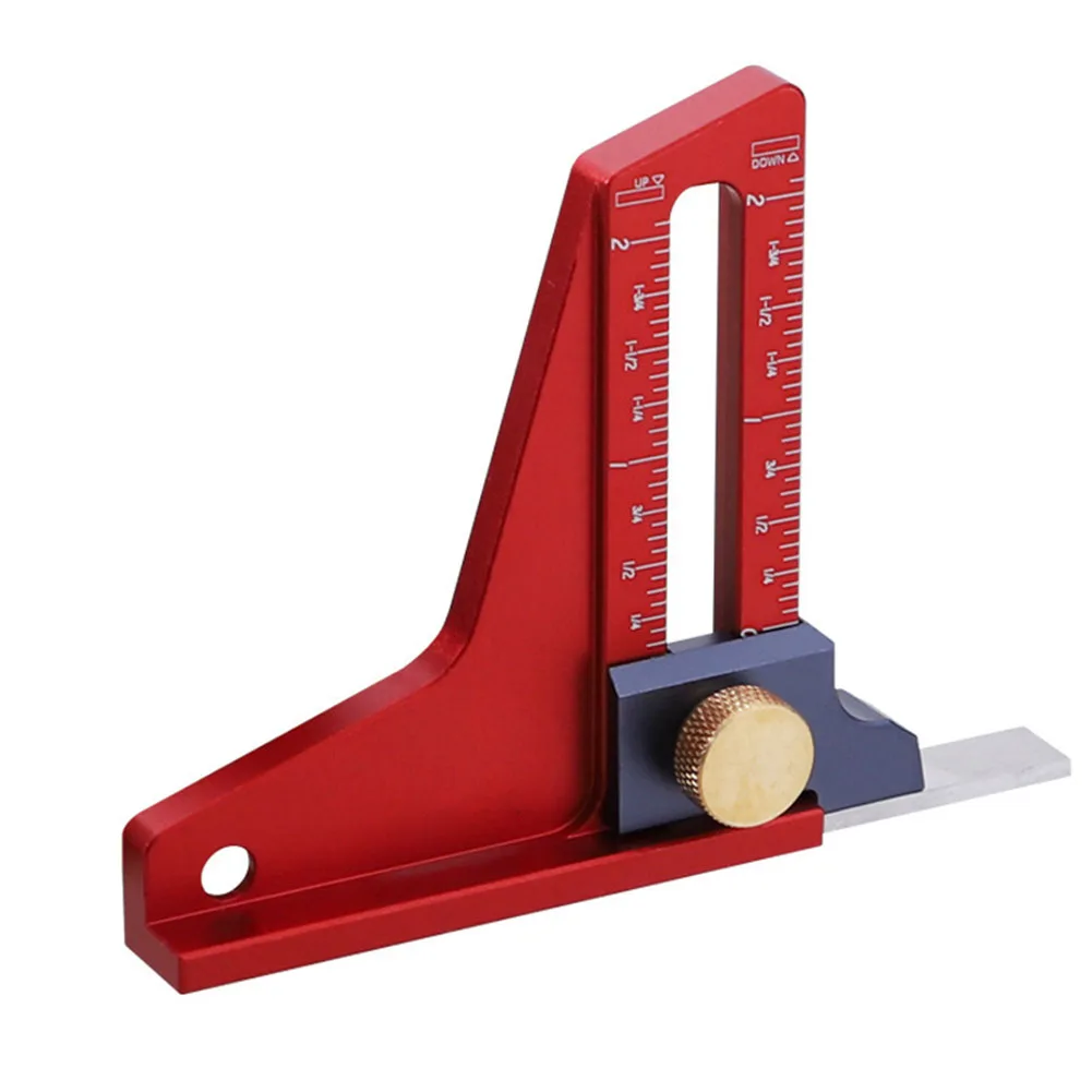 Drill Press Gauge Depth Measuring Tool Adjustable Height Gauge Aluminum Alloy Gauge DIY Measurement Tool For Table Saw
Drill Press Gauge Depth Measuring Tool Adjustable Height Gauge Aluminum Alloy Gauge DIY Measurement Tool For Table Saw