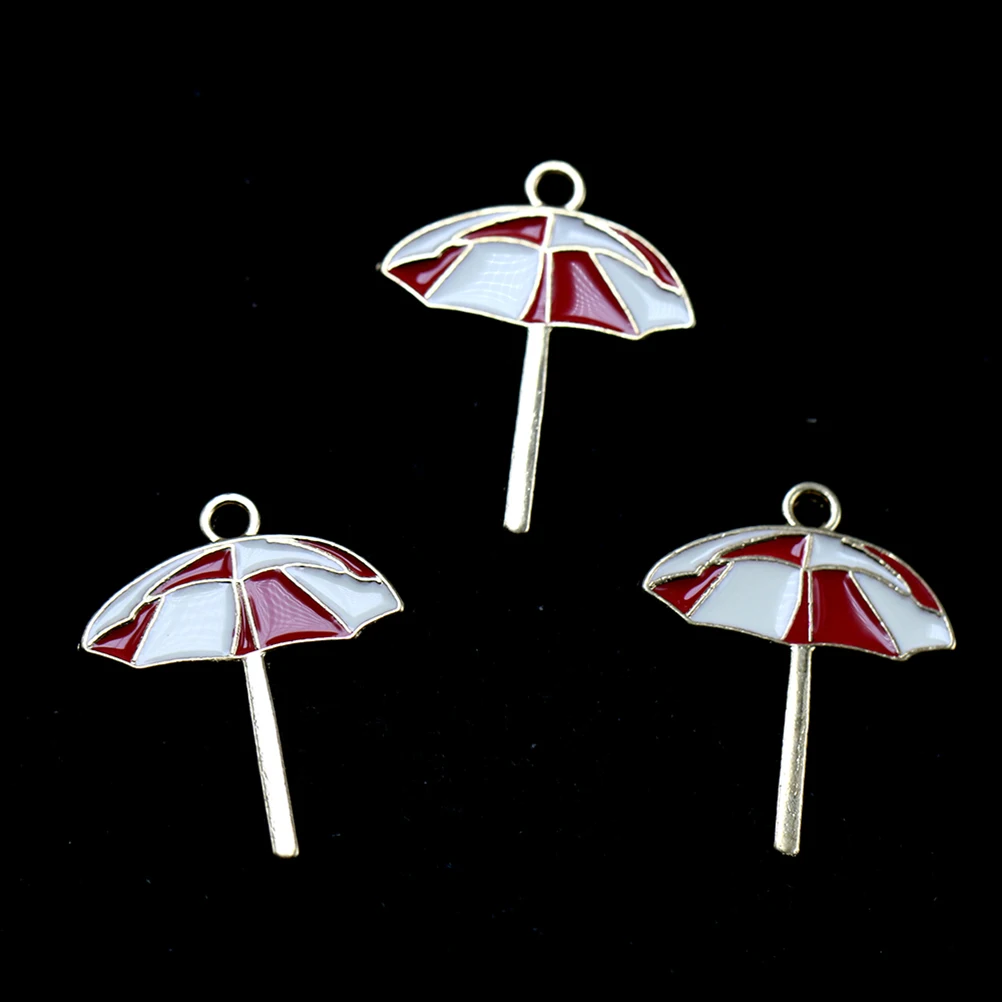 10pcs Beach Umbrella Charms Alloy Pendants Jewelry Making Accessories Diy Charms Set Durable Fashion Pendant Decorative
10pcs Beach Umbrella Charms Alloy Pendants Jewelry Making Accessories Diy Charms Set Durable Fashion Pendant Decorative