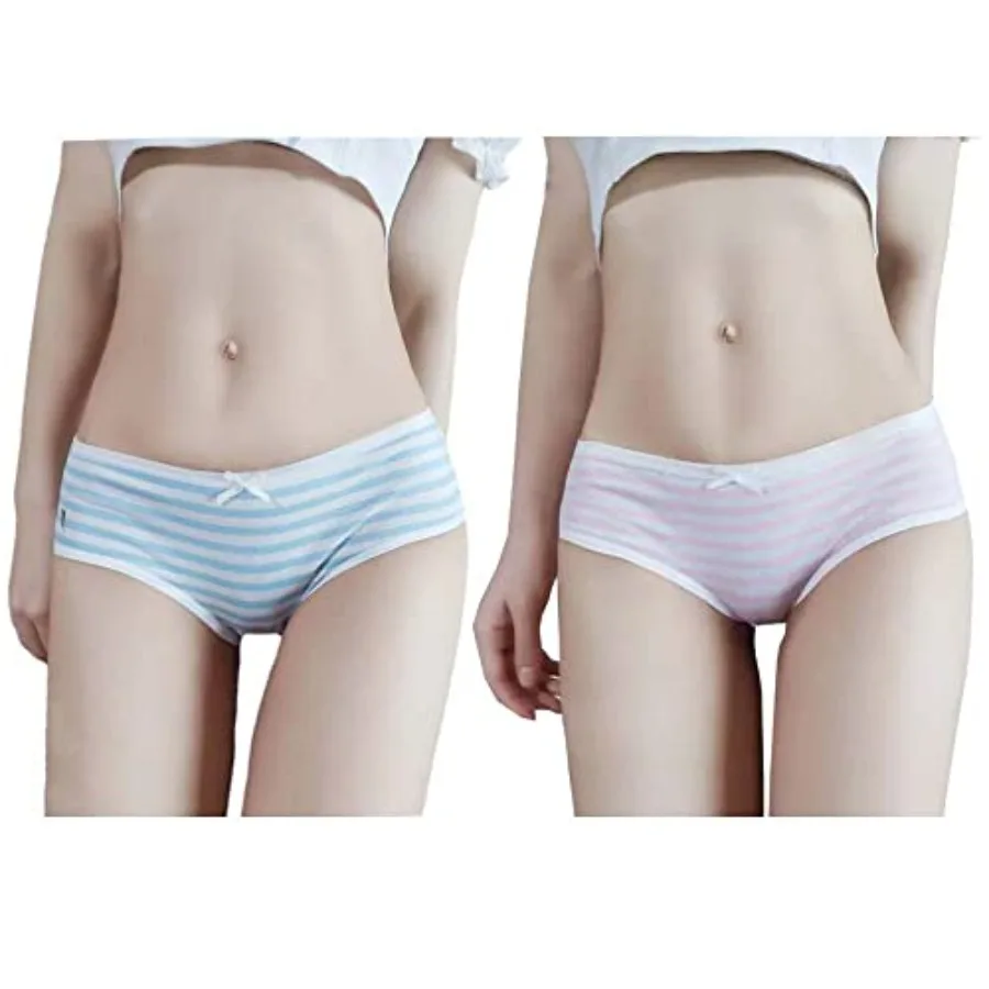 Japanese Cute Striped Cotton Thong Pouch Bikini Underwear Briefs Cosplay Panties for Women Men Pack of
Japanese Cute Striped Cotton Thong Pouch Bikini Underwear Briefs Cosplay Panties for Women Men Pack of