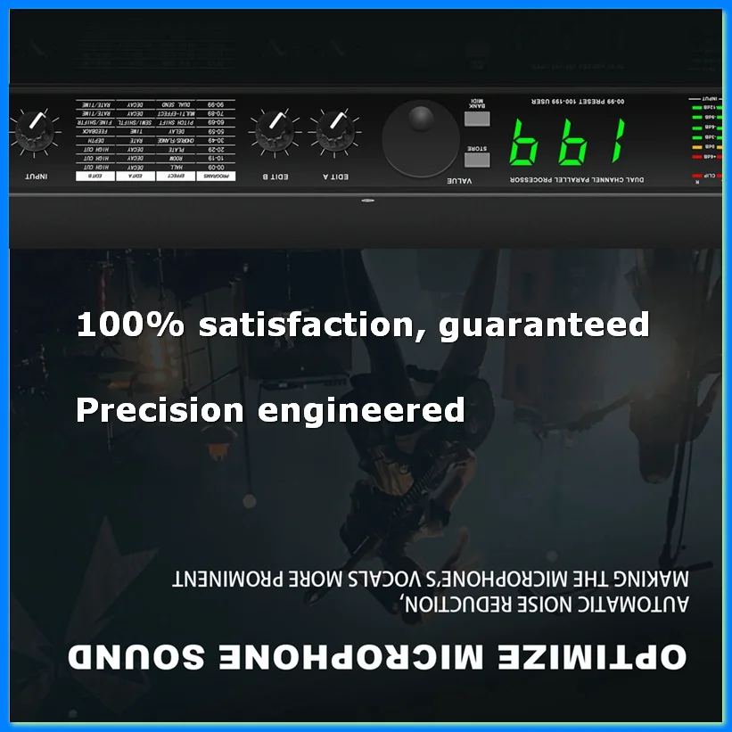 Professional Digital Reverberation Multi Effect Processor Audio Processor Equalizer EU PLUG-A23R
Professional Digital Reverberation Multi Effect Processor Audio Processor Equalizer EU PLUG-A23R