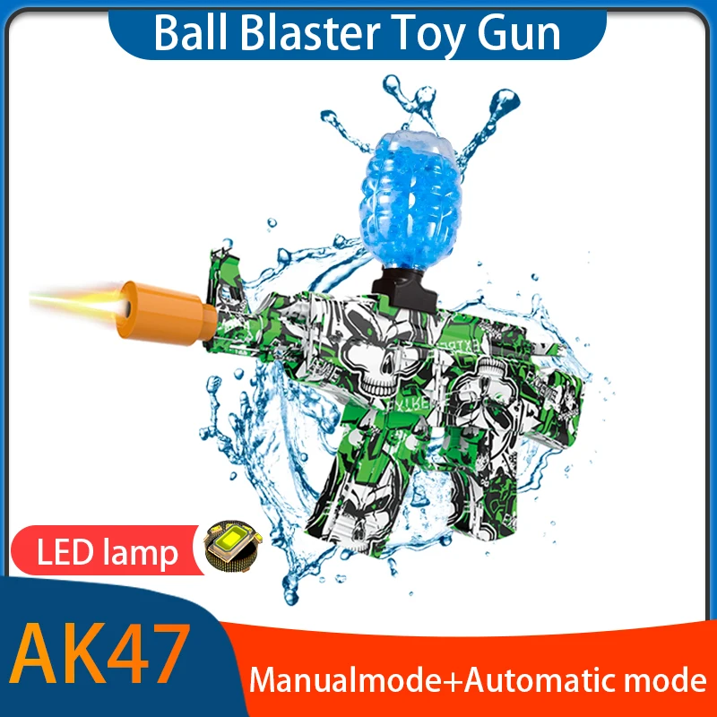 AK47 Electric Gel Ball Blaster Set - Rechargeable Outdoor Combat Toy for Team Family Activities Outdoor Perfect child Toy Gift
AK47 Electric Gel Ball Blaster Set - Rechargeable Outdoor Combat Toy for Team Family Activities Outdoor Perfect child Toy Gift