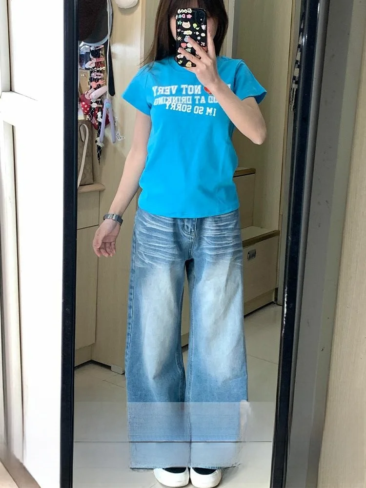 Винтажные женские джинсы с высокой талией и широкими штанинами, свободные прямые брюки в пол, осенне-зимние, новые, стройнящие
Винтажные женские джинсы с высокой талией и широкими штанинами, свободные прямые брюки в пол, осенне-зимние, новые, стройнящие