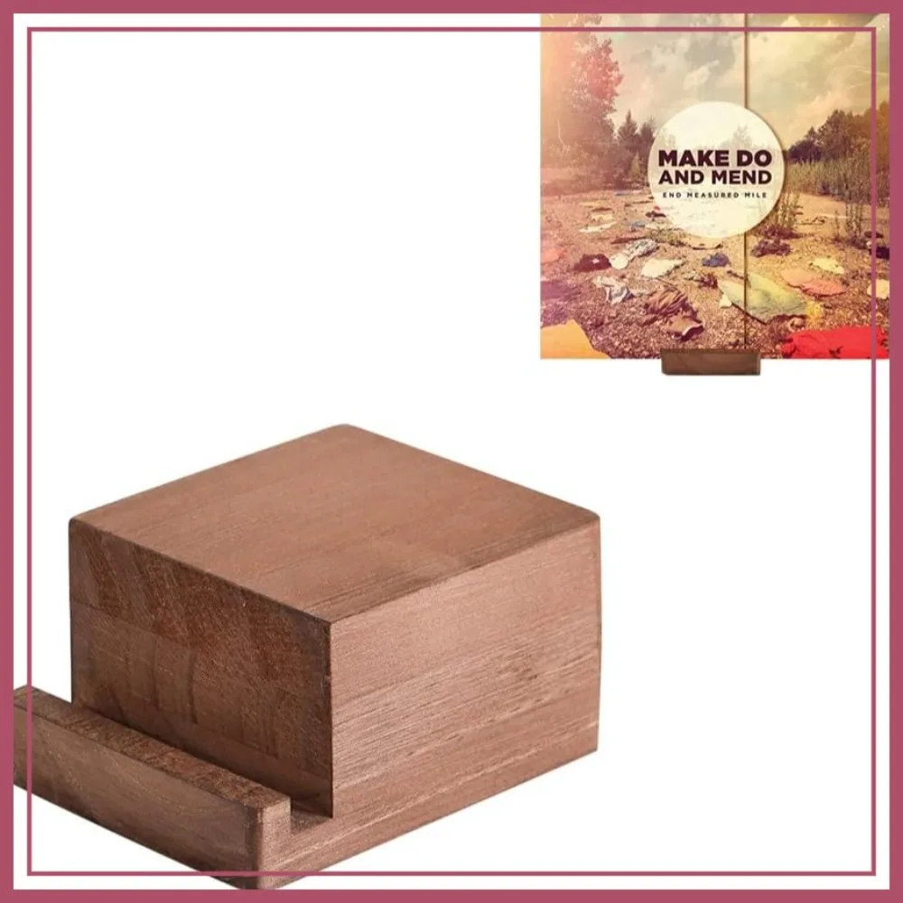 Tabletop Vinyl Record Holder Display Stand - Now Playing Album Cover Rack, Wooden LP Storage Organizer, Modern Home Decor
Tabletop Vinyl Record Holder Display Stand - Now Playing Album Cover Rack, Wooden LP Storage Organizer, Modern Home Decor