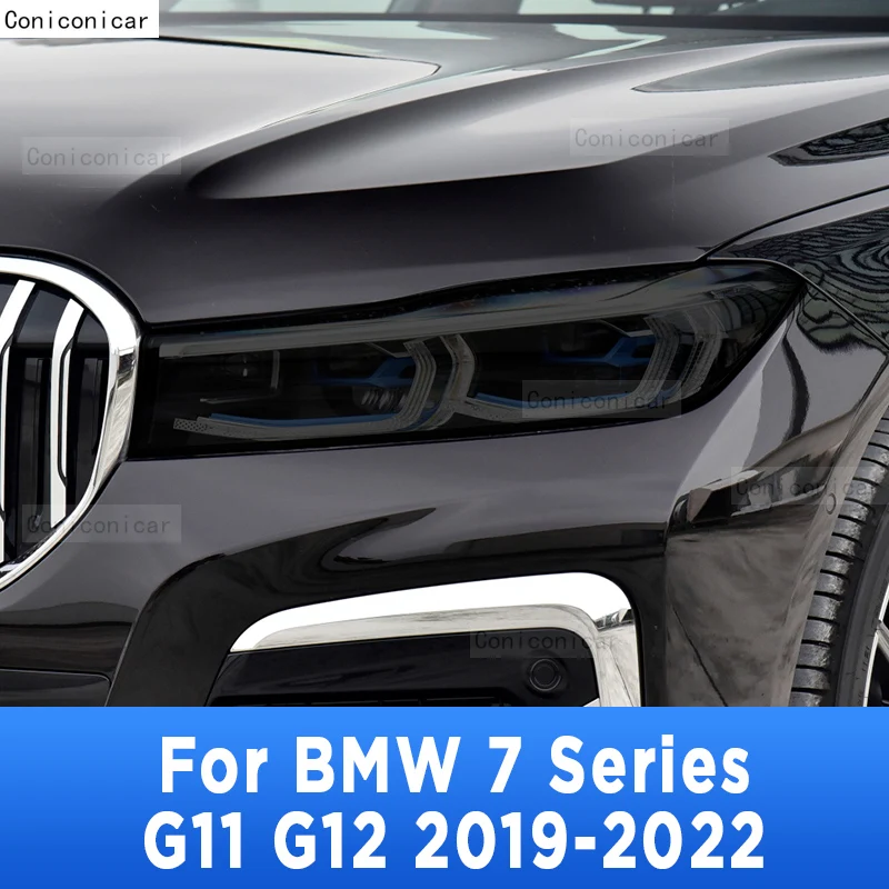For BMW 7 Series 2019-2022 G11 G12 Car Headlight Tint Smoke Black Protective Film Cover Transparent TPU Sticker Accessories 2P
For BMW 7 Series 2019-2022 G11 G12 Car Headlight Tint Smoke Black Protective Film Cover Transparent TPU Sticker Accessories 2P