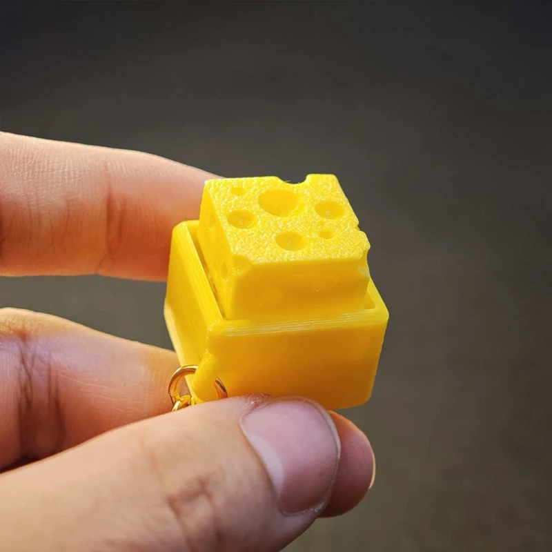 Cheese Keyboard Fidget Keychain Clicker Fidget Sensory Toy Stress Relief Anxiety ADHD Decompression Gifts For Kids Adults
Cheese Keyboard Fidget Keychain Clicker Fidget Sensory Toy Stress Relief Anxiety ADHD Decompression Gifts For Kids Adults
