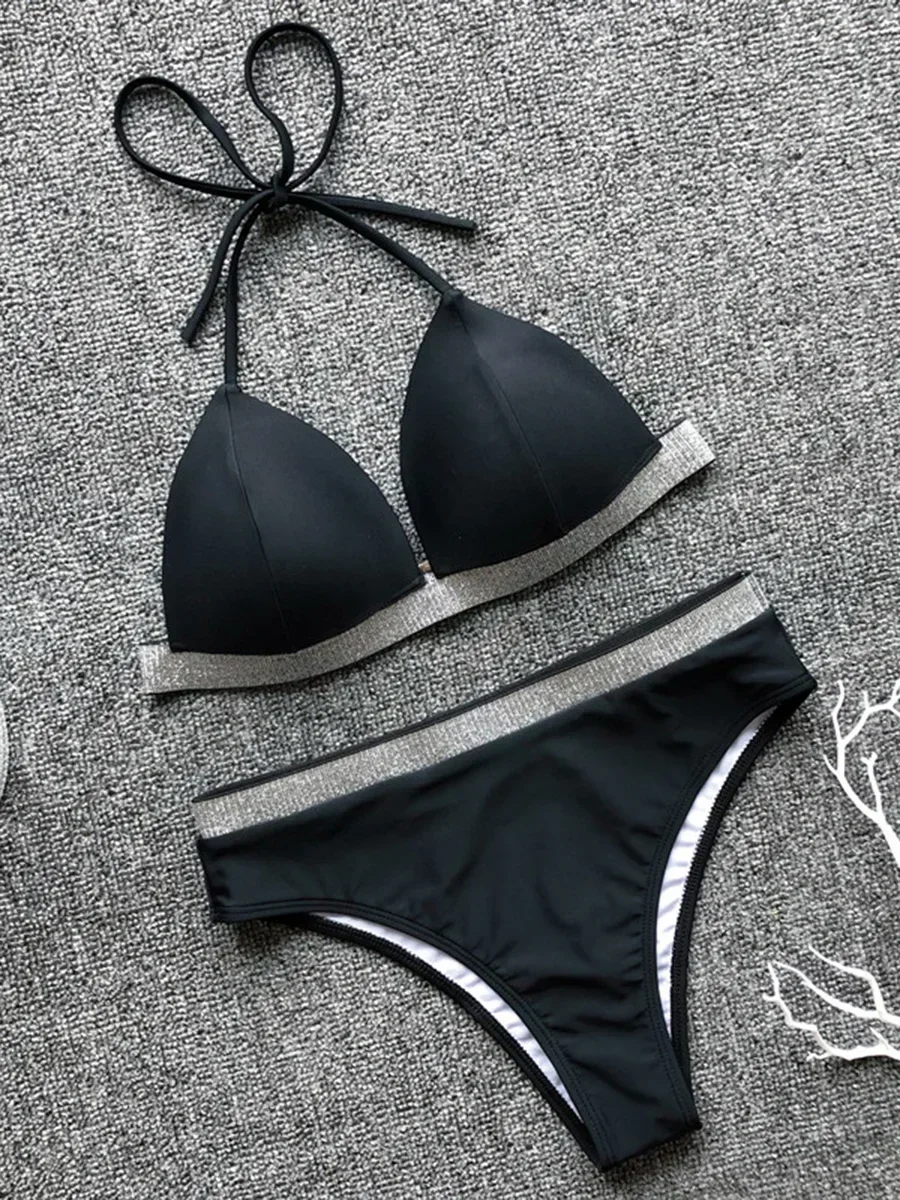 2025 Push Up High Waist Bikini Women Swimsuit Female Swimwear Two Pieces Bikini Set Halter Bra Cup Bathing Suit Swim Beach Wear
2025 Push Up High Waist Bikini Women Swimsuit Female Swimwear Two Pieces Bikini Set Halter Bra Cup Bathing Suit Swim Beach Wear
