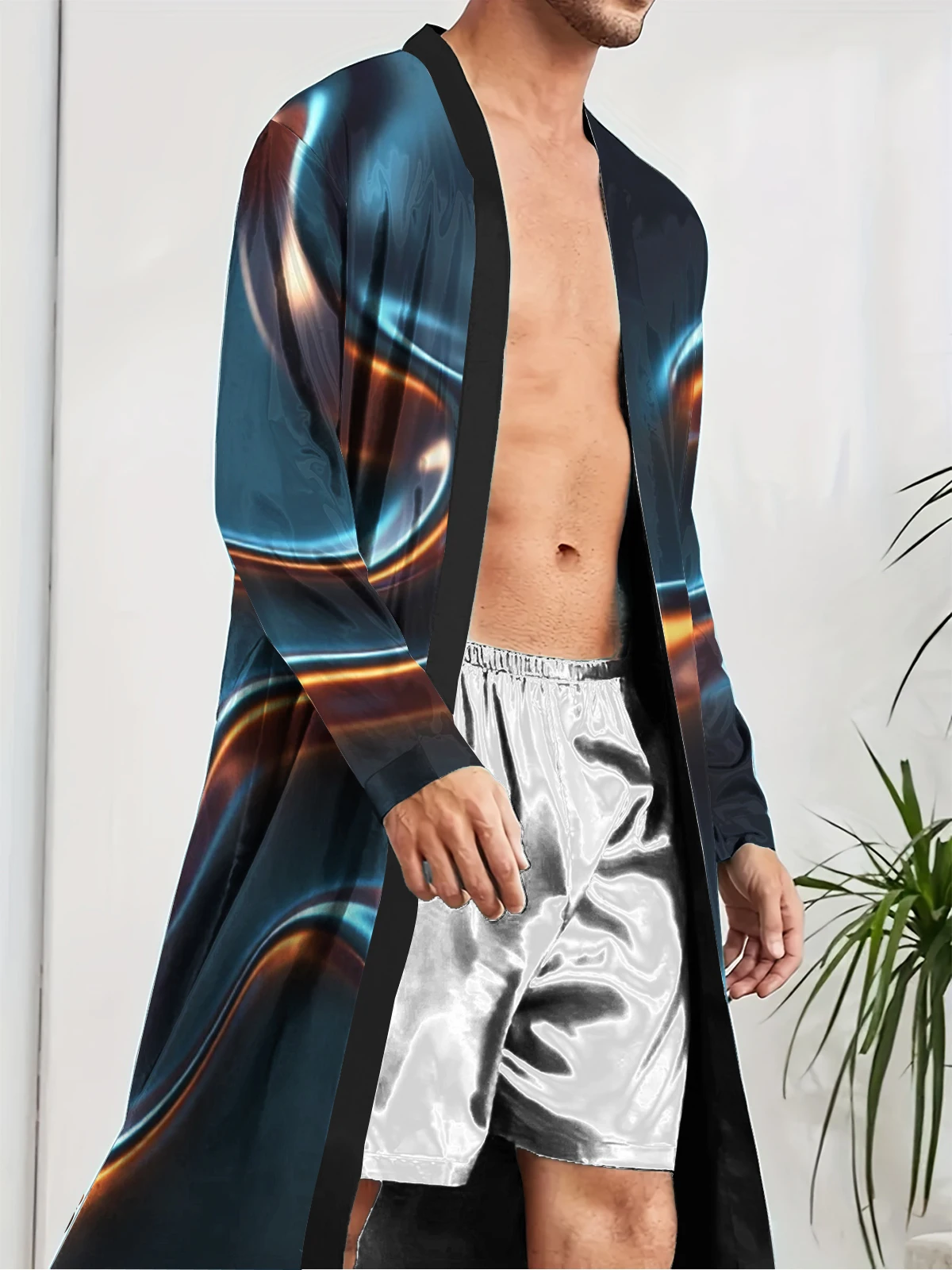 Men's Bathrobe 2026 Pajama Bathrobe Men's Printed Long Pajama Fun Pajama, Quick Drying and Non Fading
Men's Bathrobe 2026 Pajama Bathrobe Men's Printed Long Pajama Fun Pajama, Quick Drying and Non Fading
