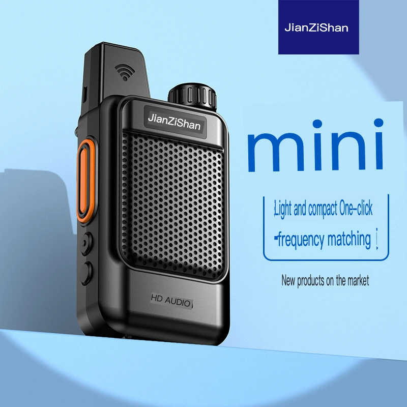 Mini walkie talkie, lightweight and compact, suitable for restaurants, hotels, hotels, cafes, KTVs, small handheld walkie talkie
Mini walkie talkie, lightweight and compact, suitable for restaurants, hotels, hotels, cafes, KTVs, small handheld walkie talkie