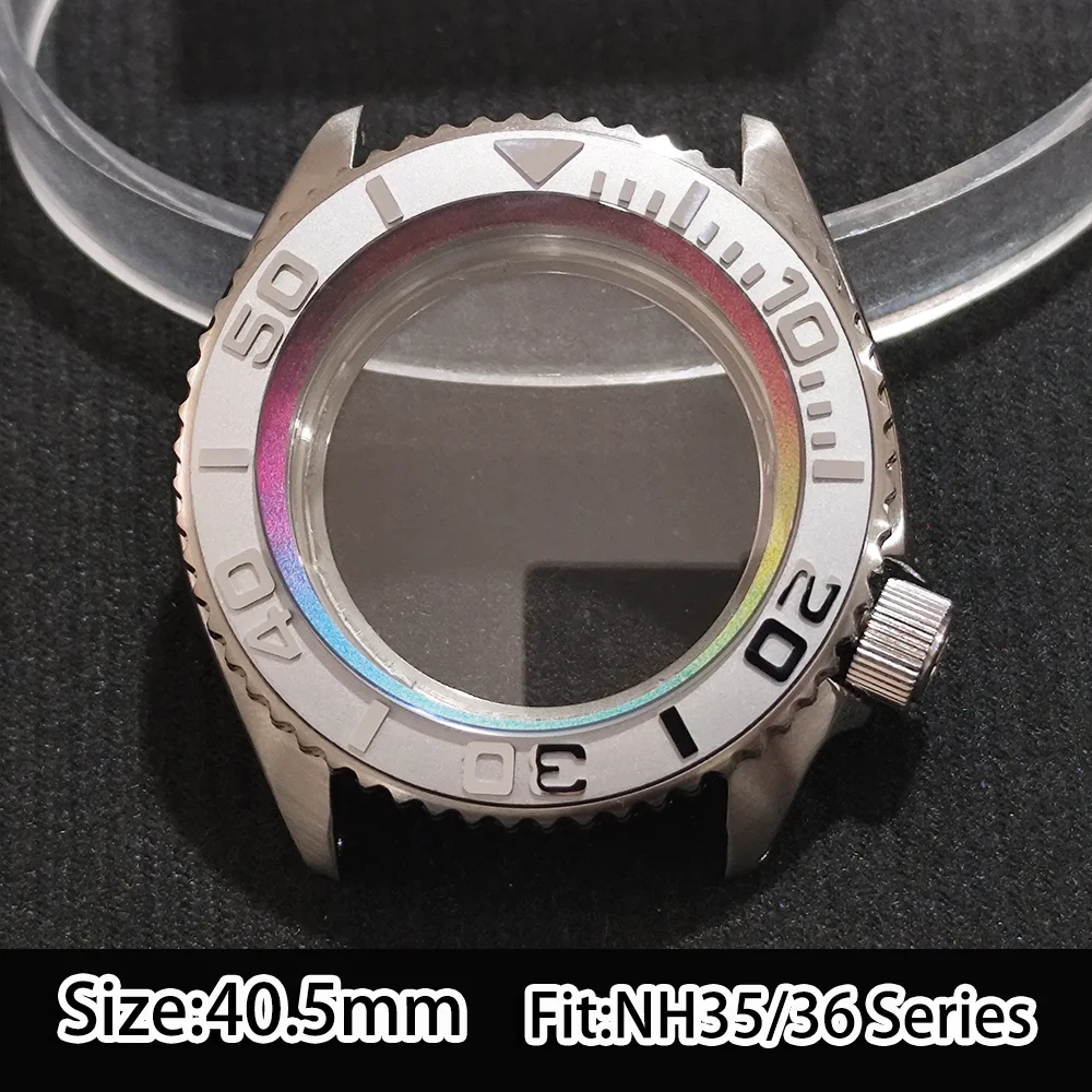 3.8 o'colok Case 42mm Convex Sapphire Glass Men's Watch Cases For NH 35 NH 36 Movement Waterproof Stainless Steel Accessories
3.8 o'colok Case 42mm Convex Sapphire Glass Men's Watch Cases For NH 35 NH 36 Movement Waterproof Stainless Steel Accessories
