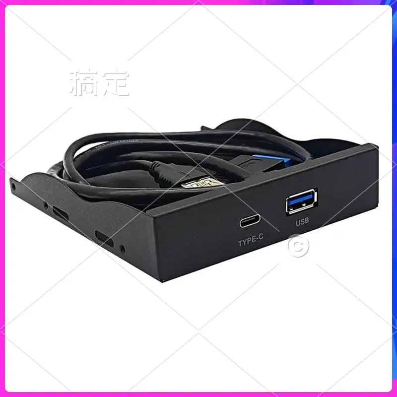 AP-USB 3.0 Передняя панель для ПК 1 порт USB3.0 + 1 порт USB3.1 Type-C Адаптер-концентратор VL162 Чип USB3.2 Gen1 5 ГБ для дискеты 3,5 дюйма
AP-USB 3.0 Передняя панель для ПК 1 порт USB3.0 + 1 порт USB3.1 Type-C Адаптер-концентратор VL162 Чип USB3.2 Gen1 5 ГБ для дискеты 3,5 дюйма