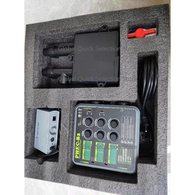 1100mL/min Digital PH EC Controller Large Flow Hydroponic Irrigation Automatic Fertilizer Dosing System
1100mL/min Digital PH EC Controller Large Flow Hydroponic Irrigation Automatic Fertilizer Dosing System