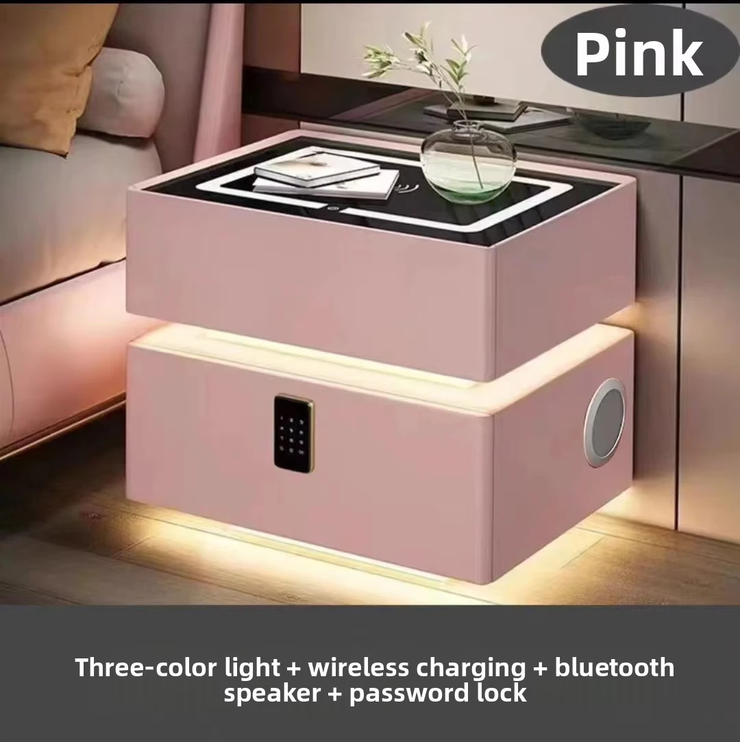Modern Minimalist Floating Smart Nightstand with Sensor Light, Multifunctional Bedside Table for Bedroom, Wireless Charging
Modern Minimalist Floating Smart Nightstand with Sensor Light, Multifunctional Bedside Table for Bedroom, Wireless Charging