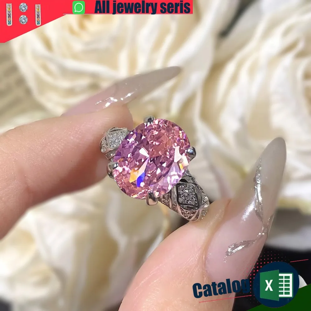 Стильное кольцо с розовым кристаллом и ледяным цветком, универсальное кольцо для женщин 
Стильное кольцо с розовым кристаллом и ледяным цветком, универсальное кольцо для женщин