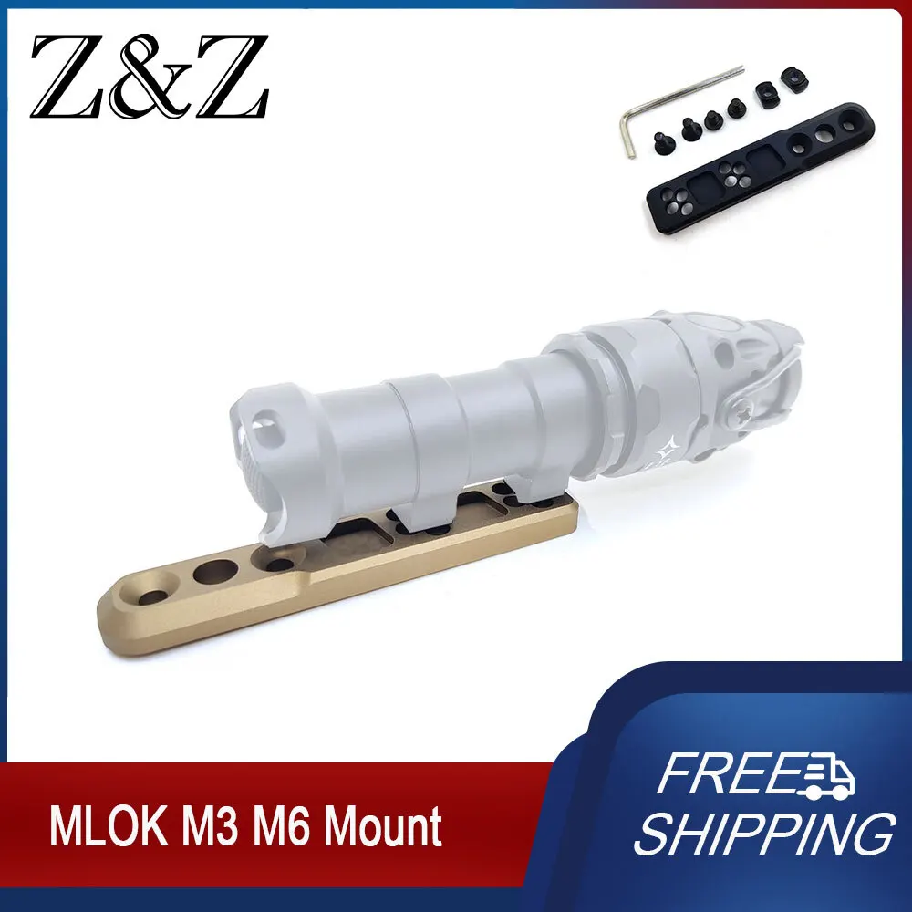 For M300 & M600 Flashlight Base Tactical Wea-pon Scout Light MLOK Inline Side Mount Fit Mlok Rail Aluminum
For M300 & M600 Flashlight Base Tactical Wea-pon Scout Light MLOK Inline Side Mount Fit Mlok Rail Aluminum