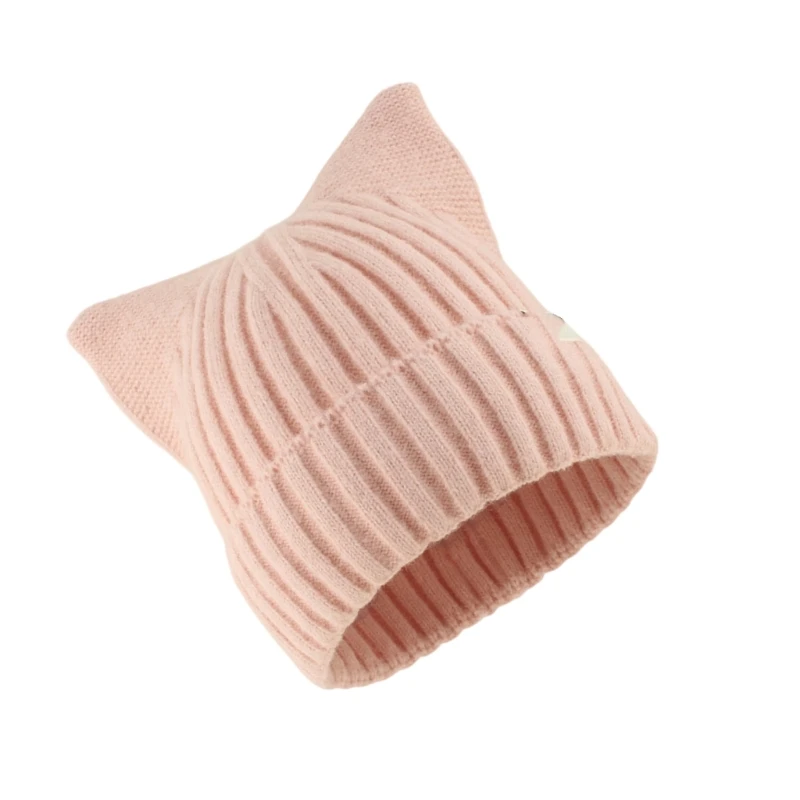 573B Trendy Knit Hat Headwear with Ear for Hiking Camping Pullover Caps Lovely Hat for Outdoor Sports and Casual
573B Trendy Knit Hat Headwear with Ear for Hiking Camping Pullover Caps Lovely Hat for Outdoor Sports and Casual