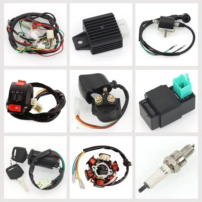 Zza For Atv Quad Pit Bike Buggy Go Kart 50cc-125cc Motorcycle Full Complete Electrics Wiring Harness Cdi Stator 6 Coil
Zza For Atv Quad Pit Bike Buggy Go Kart 50cc-125cc Motorcycle Full Complete Electrics Wiring Harness Cdi Stator 6 Coil