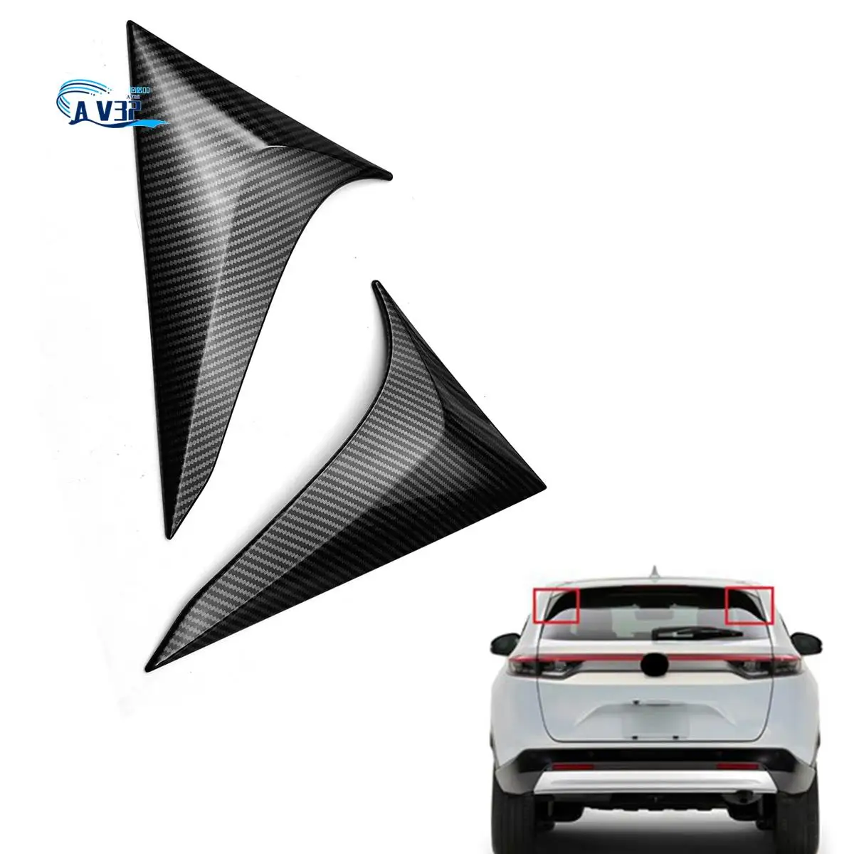 AV32-Car Rear Window Spoiler Side Wing Trim Cover Decorate For Honda HRV HR-V Vezel 2021 2022 Carbon Fiber
AV32-Car Rear Window Spoiler Side Wing Trim Cover Decorate For Honda HRV HR-V Vezel 2021 2022 Carbon Fiber