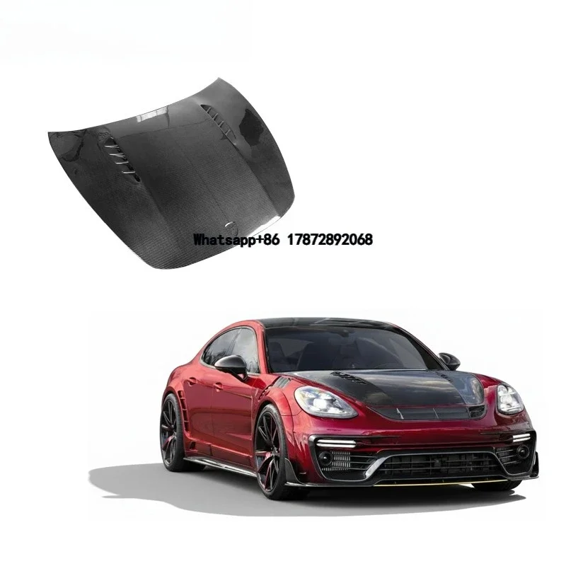 Carbon Fiber Engine Hood Bonnet for Panamera 971 2017-2023 MSY Style Modification
Carbon Fiber Engine Hood Bonnet for Panamera 971 2017-2023 MSY Style Modification